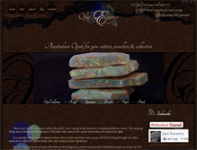 Tablet Screenshot of opalessence.net.au